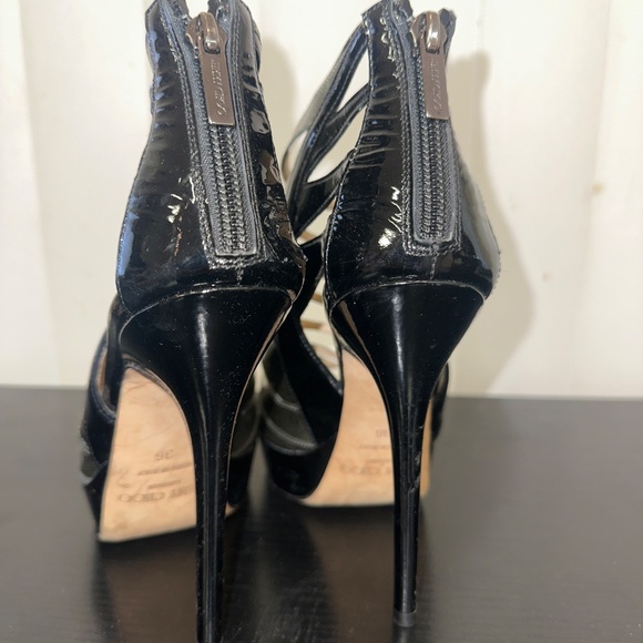 Jimmy Choo Costa Platform sandals heels size 36 5.5 - Picture 3 of 6